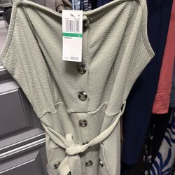 Brand New Derek Heart Dress Macys Brand Size Large 