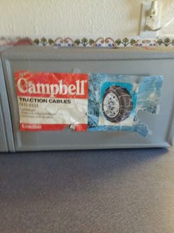 Traction cables new in box.