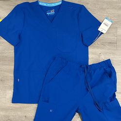 Blue Scrubs New With Tags