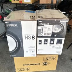 Yamaha HS8 Studio Speakers