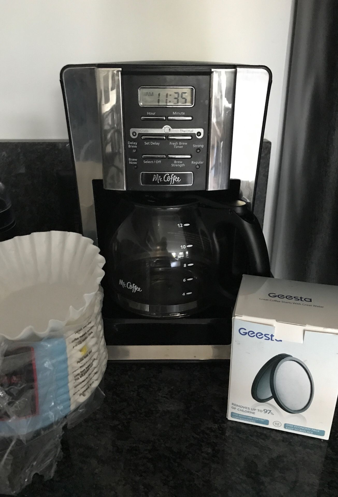 $10- Mr. Coffee Coffee Maker with Filters