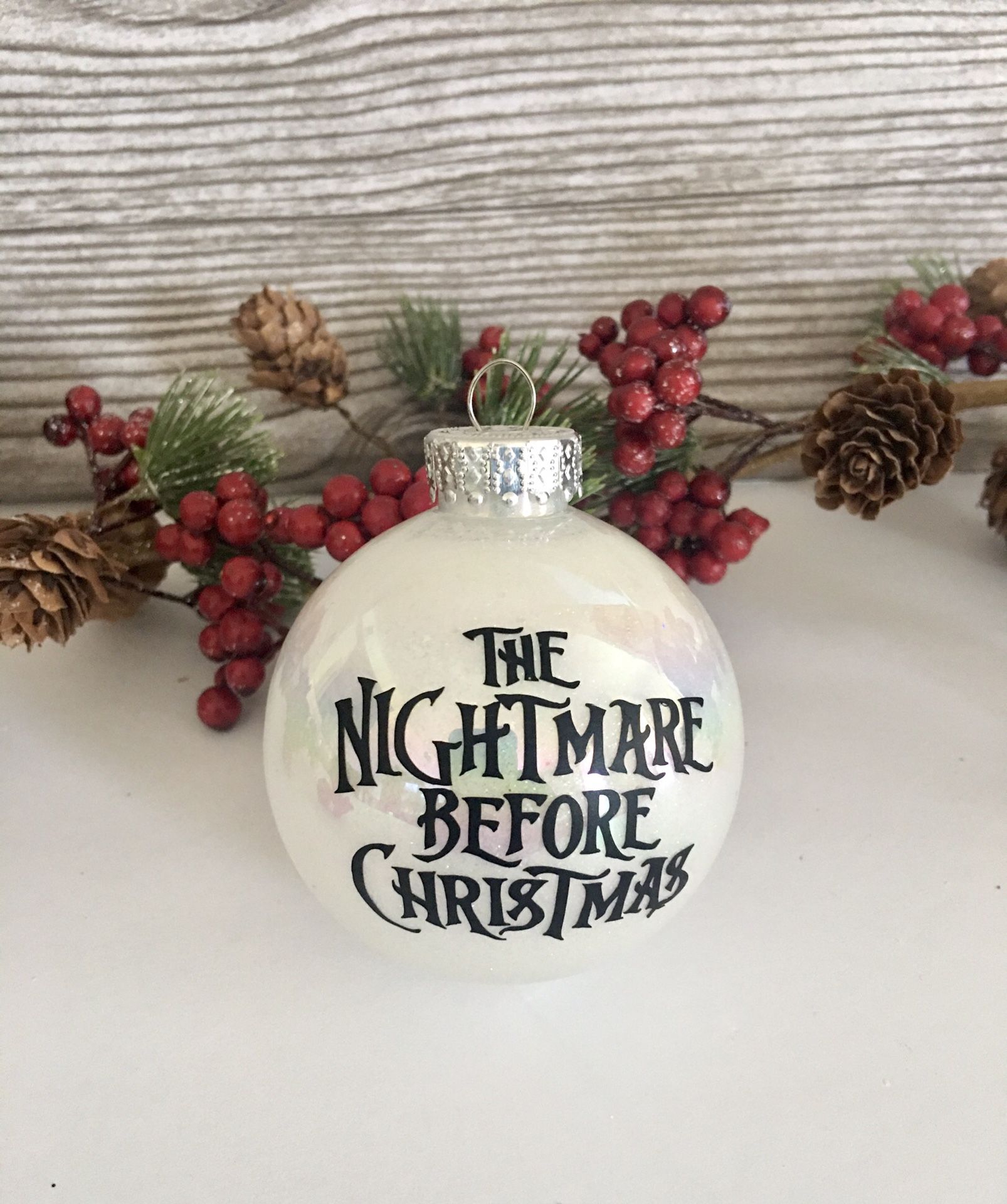 Christmas Ornaments - Inspired -The Nightmare Before Christmas