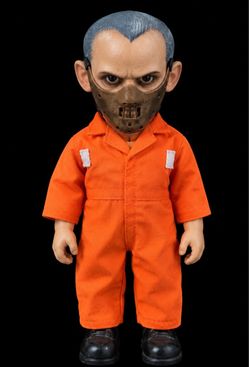 Hannibal Lecter Action Figure with Muzzle Mask