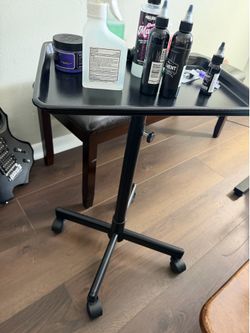 Adjustable Rolling Tray Table