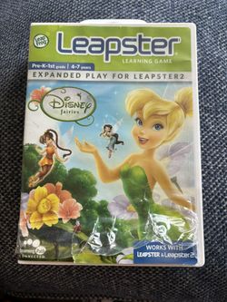 Disney Fairies Leap Frog Leapster 2 Learning Game Cartridge
