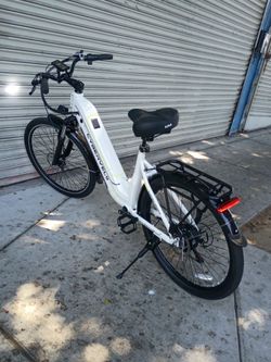 CYBERVELO EK7 ELECTRIC BIKE PEAK1000W +28MPH-RANGE 80 MILES.BATTERY 48V/25Ah. LOAD CAP. 400LBS