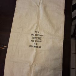 FEDERAL RESERVE BANK BAG, XL, 36x18inches, MONEY BAG