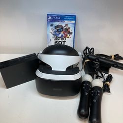 Sony CUH-ZVR2 PlayStation VR PS4 PSVR Headset Bundle with All Accessories and Box 