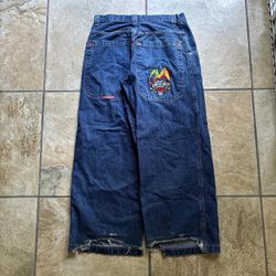 JNCO Men's Blue and Navy Jeans(78)11