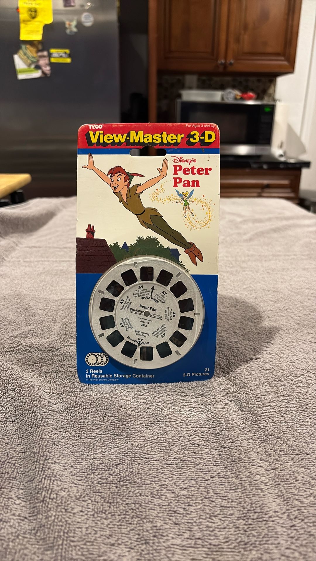 Disney’s Peter Pan View, Master 3. Reels. New In Package