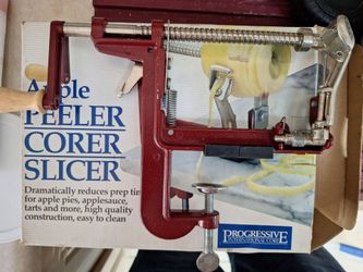 Progressive International Vintage Apple Peeler Corer Slicer - NEW IN BOX