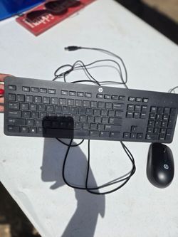 HP keyboard and mouse