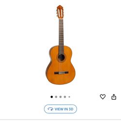 Yamaha 6 String Scale Beginner Classical Guitar-Natural Finish, Right Handed, Full Size (C40II