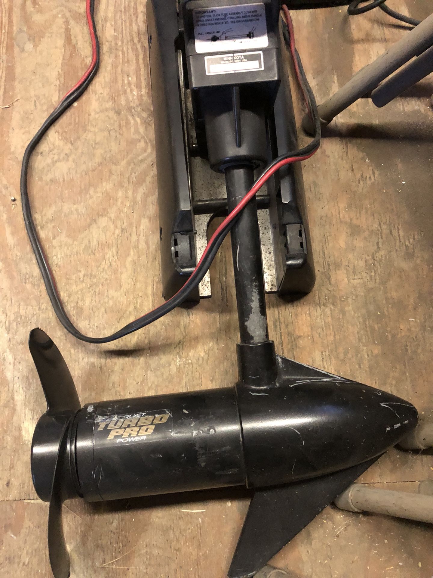 Minn Kota used trolling motor- for parts and it works