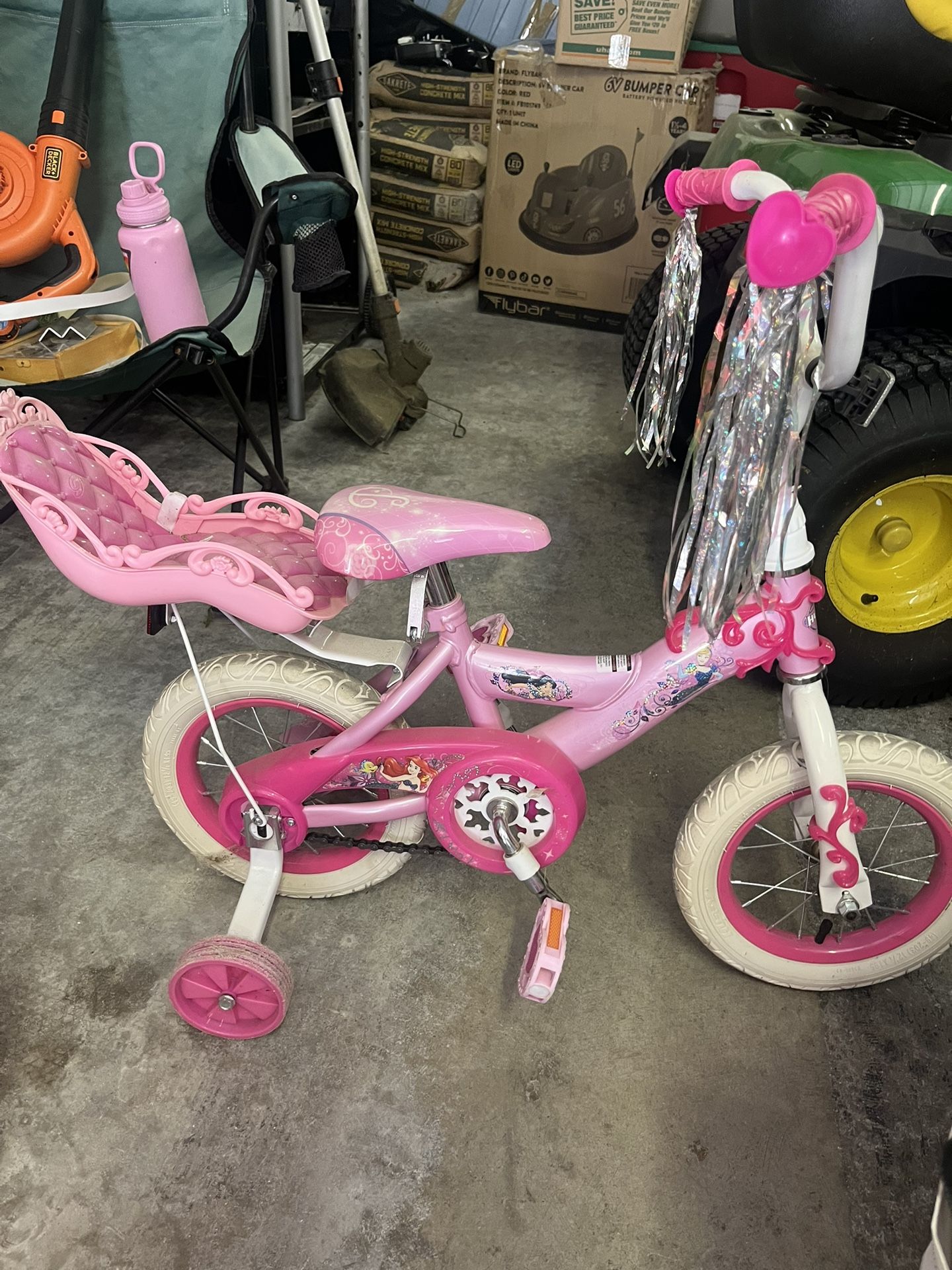 Kids Bicycle With Doll Seat