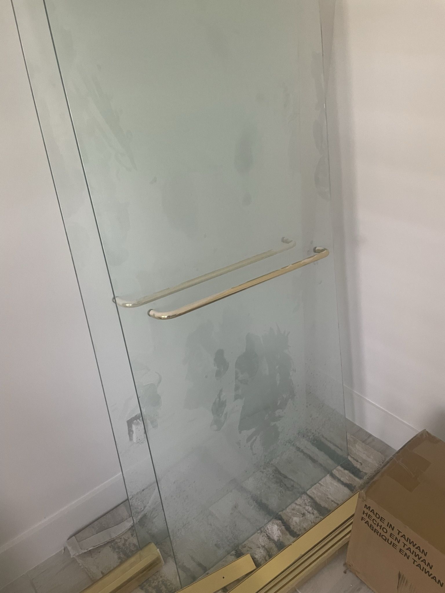 Bathroom Shower Glass Doors 3/8 Glass High-end….