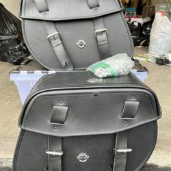 Viking Harley Sportster Saddlebags