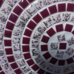 Mid Century Tile Plate