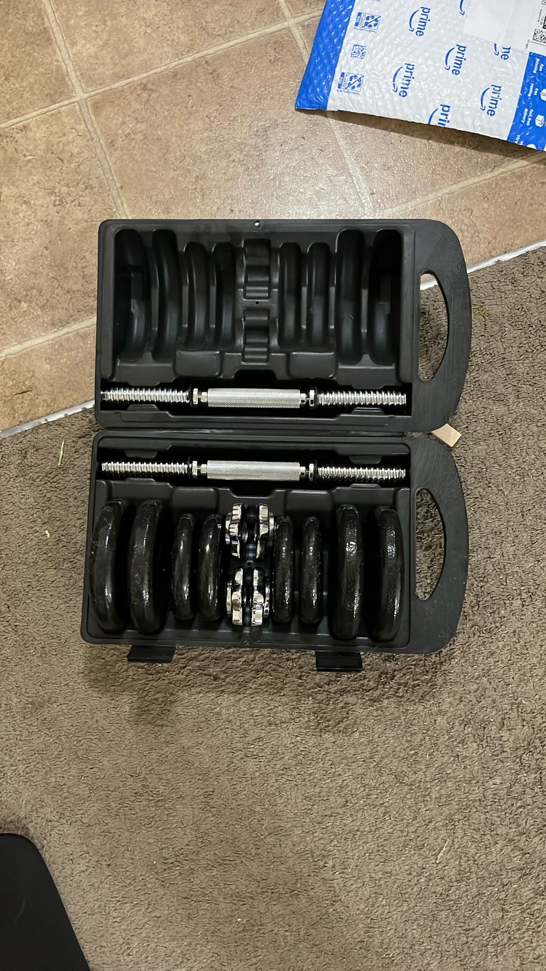 Adjustable Dumbbells