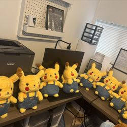 Brand New 4Pcs Pokemon Plushies