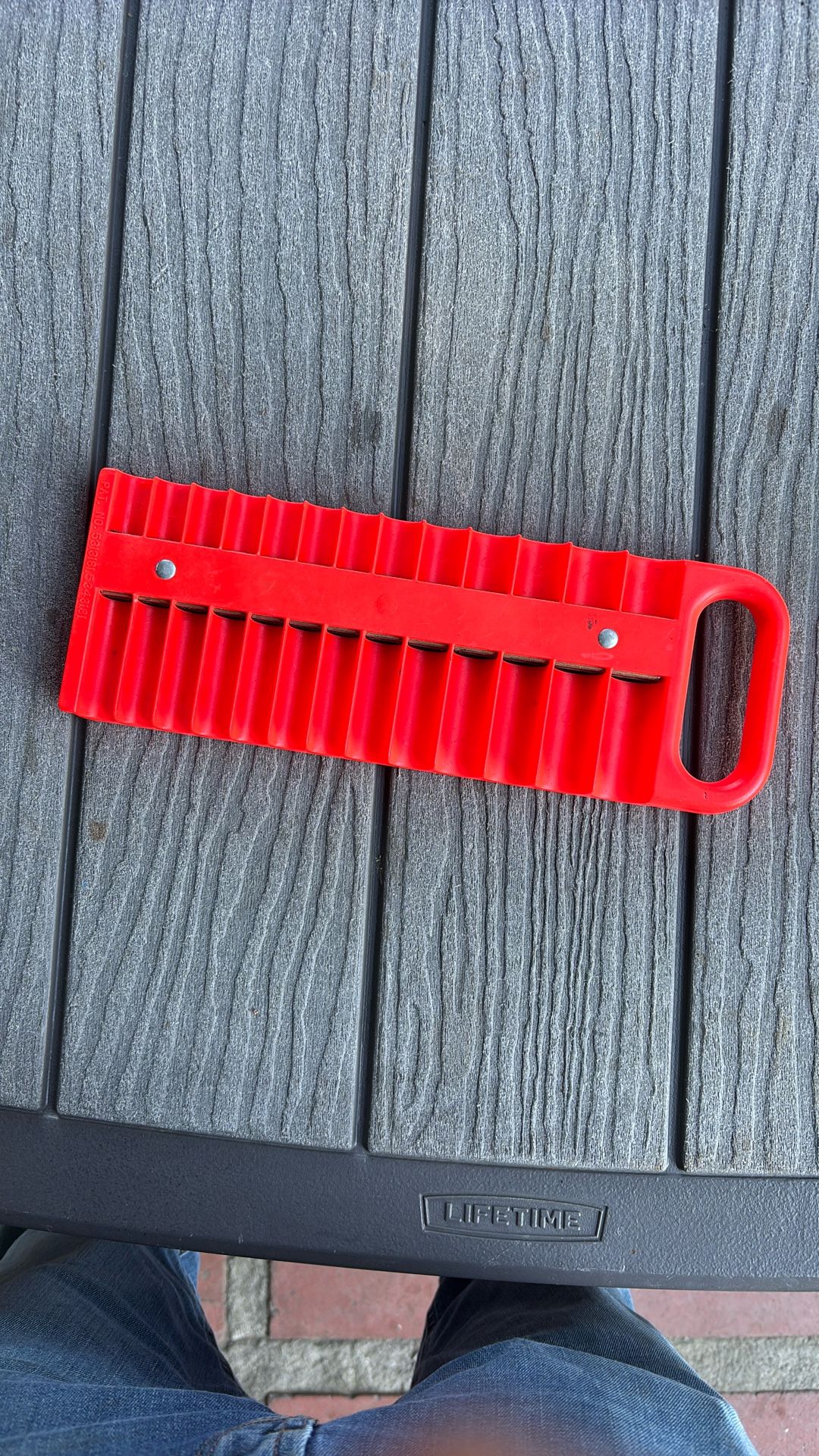 Magnetic Socket Organizer 1/4"