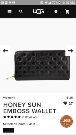 UGG SUNNY EMBOSS WALLETS NEW