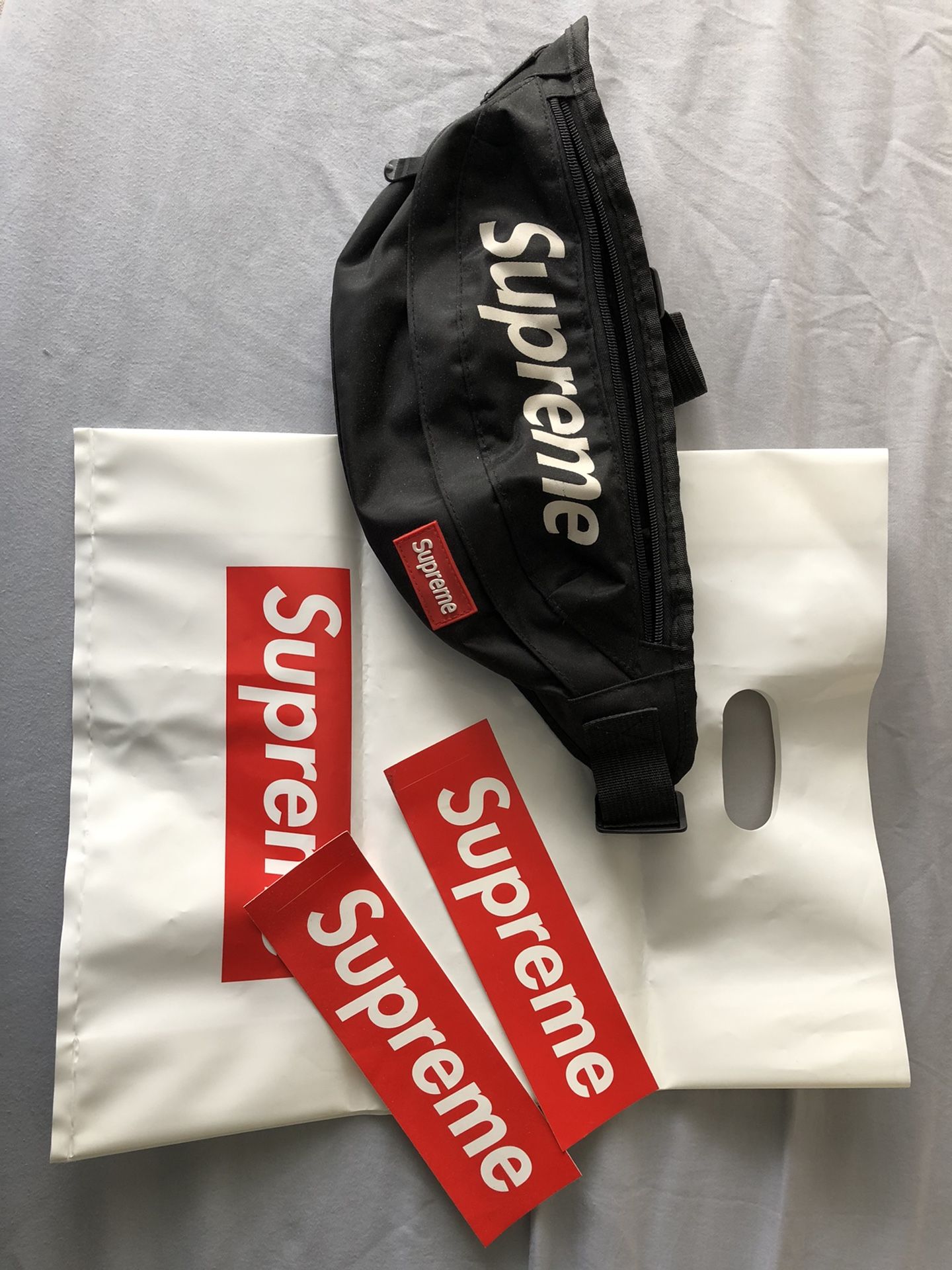 Supreme Fanny pack With Bag Stickers