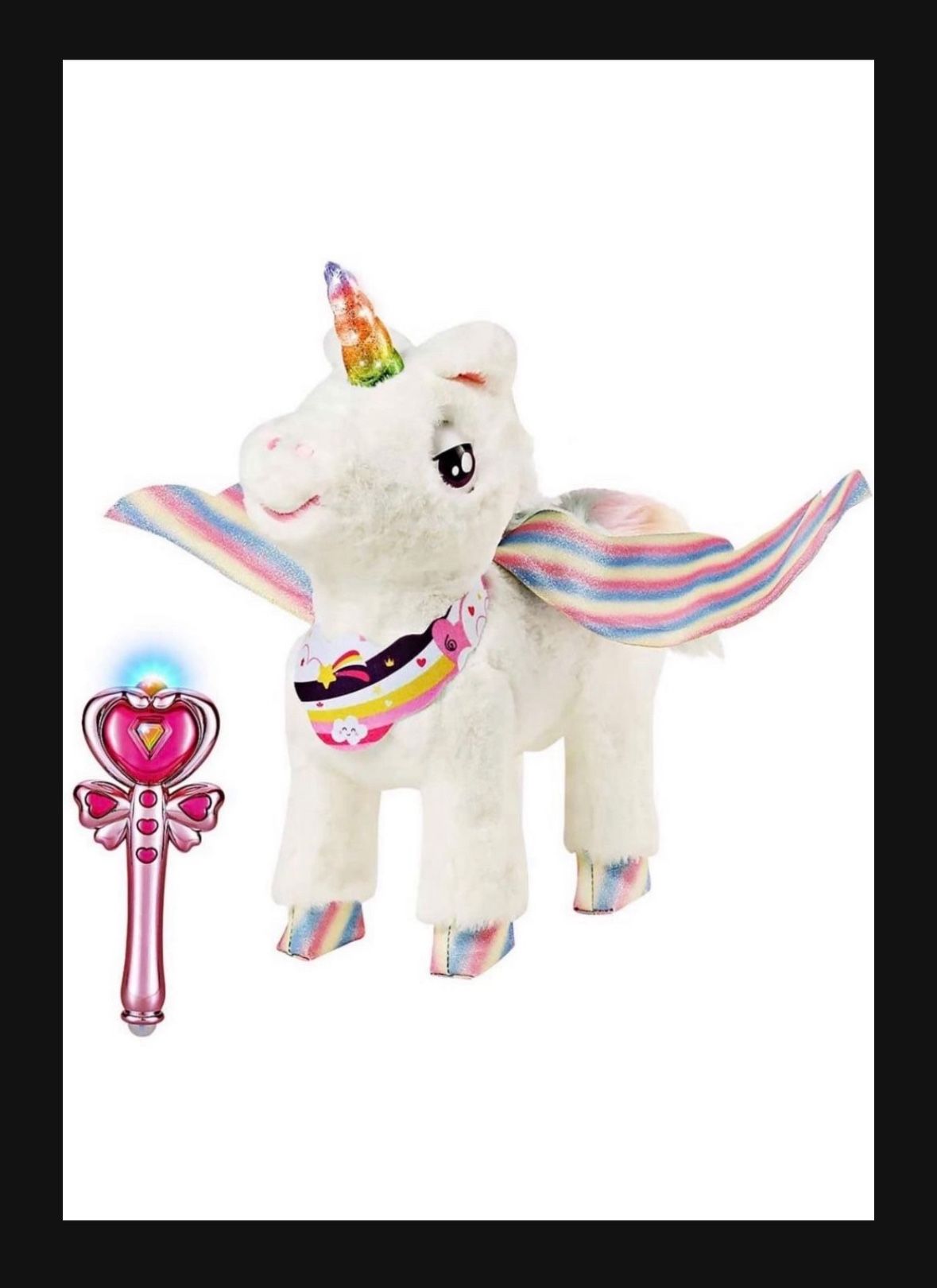 New Unicorn Gift. Unicorn Remote Control Toy, Lights, Walking, Barking, Music