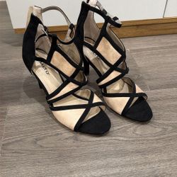 Ria Colorblocked Dress Sandals