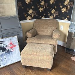 Chair and Ottoman