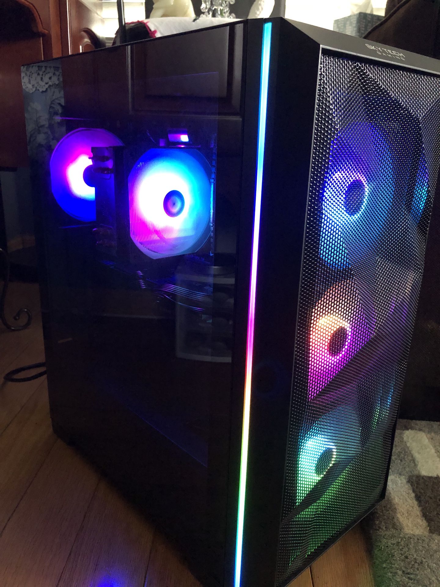 Budget Retro Gaming PC RGB Computer
