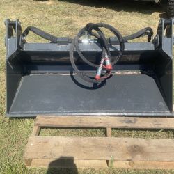 New Wolverine 50" 4 in 1 Combination Bucket for Mini Skid Steer * Quick Attach