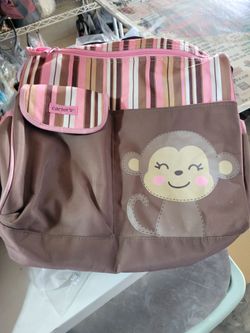 Carter's Monkey Diaper bag