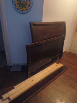 Queen bed frame
