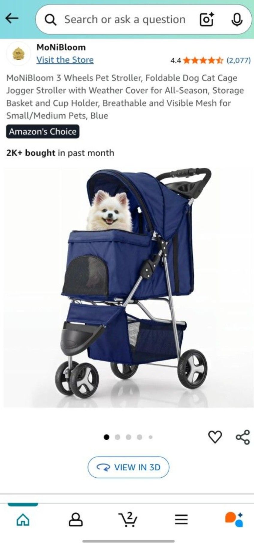 Pet Stroller