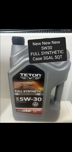 Special Price Motor Oil Synthetic case 3GAL 5QT