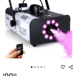 Fog Machine With Lights New In Box Pick Up In Pomona $75