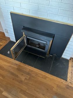 Wood Burning fire place for free