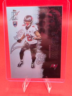 Topps Signature Class 2025 Emeka Egbuka Buccaneers Rookie Insert #105