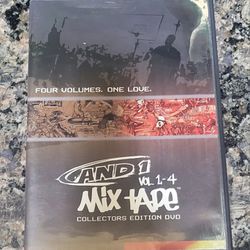 And 1 Mixtape Vol 1-4 Collectors Edition (DVD, 2001)