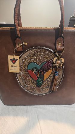 Leather woman bag