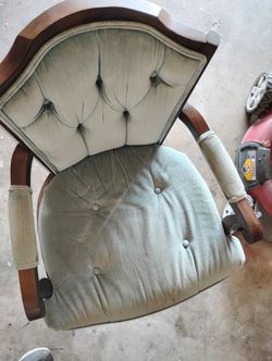 Wood Accent Chair