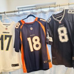 Original NFL Jerseys $15 ea. 