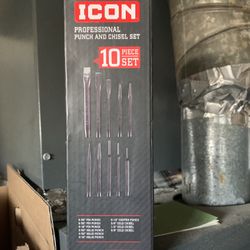 Icon Chisel And Punch Set  10 Pieces 