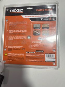 RIDGID Turbo Mesh Diamond Blade