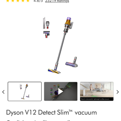 Dyson V12 Slim Detect new in box
