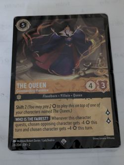 Lorcana Rise of the Floodborn Amber and Sapphire starter set cards