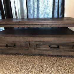 Coffee Table And Matching End Tables 