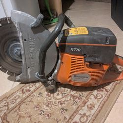 2023  14 inch  Husqvarna K770 Demo Saw