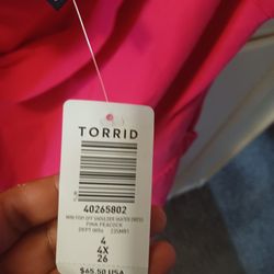 Torrid Pink Dress 